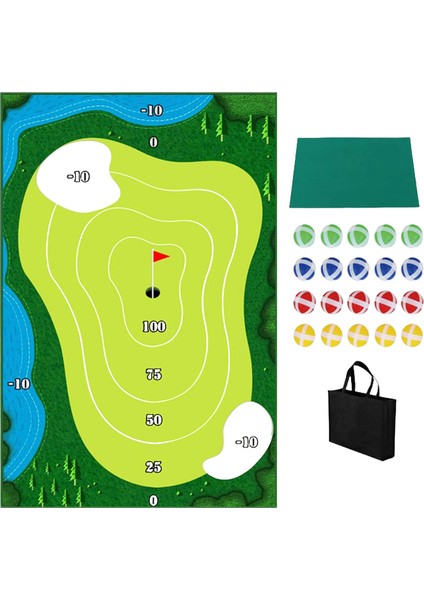 Açık Hava Kapalı Sporlar Için Chipping Golf Oyun Matı Uygulama Mat 3mm (Yurt Dışından)