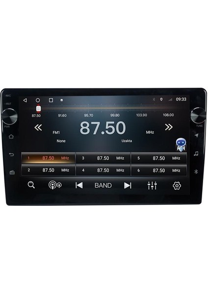 Opel Universal Android Multimedya Carplay Oem 4gb RAM+64GB HDD Navigosyan Tuşlu Ekran