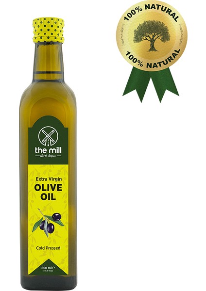 Natürel Sızma Zeytinyağı 500 ml - Soğuk Sıkım - %100 Doğal - Uluslararası Lezzet Enstitüsü 2021/2022/2023 Yılı ÜSTÜN 3 YILDIZ LEZZET ÖDÜLÜ - Salata ve Yemeklere Uygun - Asitlik ≤%0,8 - Vegan fiyatları