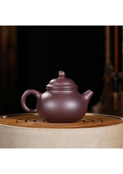 Çaydanlık Mor Kil Demlik Yazı Topu Gözenek Hacmi Taşınabilir Kung Fu Çay Çay Potu Gün | Çaydanlıklar (Yurt Dışından) fiyatları