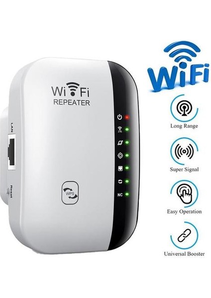 Kablosuz Wifi Tekrarlayıcı 300 Mbps Ağ Wi Fi Range Genişletici Yönlendirici 2.4g Sinyal Amplifikatör Anten Booster Erişim Noktası | Kablosuz Yönlendiriciler (Yurt Dışından)