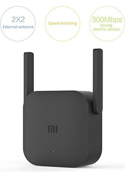 Xiaomi Wifi Tekrarlayıcı Pro 300 M Amplifikatör Ağ Genişletici Yönlendirici Güç Genişletici 2 Anten Router Wifi Ana Sayfa | Modem-Router Combos (Yurt Dışından)