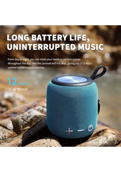 Açık Kumaş Taşınabilir Kablosuz Bluetooth Hoparlör 360 Hd Stereo, Ipx7 Su Geçirmez Dahili Manyetik Tam Aralığı Hoparlör 1800 Mah | Açık Hoparlörler (Kırmızı) (Yurt Dışından) fiyatları