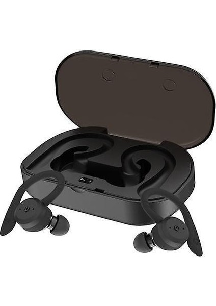 Tws Kulaklıklar Gerçek Kablosuz Bluetooth 5.0 Kulaklık Şarj Kutusu ile (Yurt Dışından)
