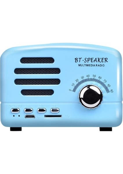 Küçük Prens Bluetooth Ses Nostalji Mini Sepet Bud Cep Telefonu Küçük Hoparlör Şarjı Kablosuz (Yurt Dışından)