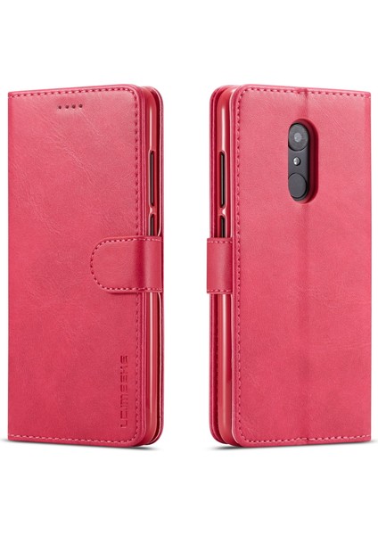 Xiaomi Redmi 8-Rose Için Deri Cüzdan Kasası (Yurt Dışından)