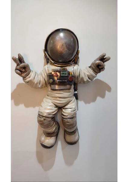 Astronot Polyester Dekoratif Duvar Dekoru