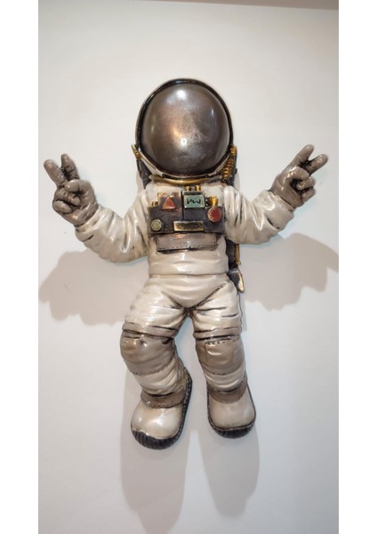 Astronot Polyester Dekoratif Duvar Dekoru