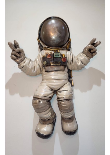 Astronot Polyester Dekoratif Duvar Dekoru