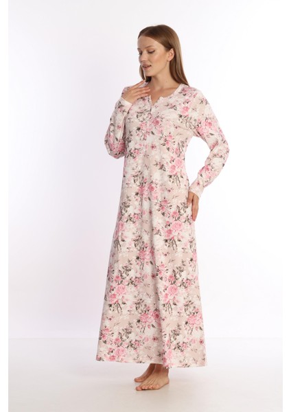 Kadın %100 Pamuk Uzun Ev Elbisesi Gecelik fiyatları