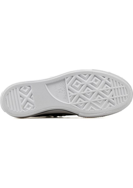 Chuck Taylor All Star Leather Platform Kadın Siyah Sneaker Ayakkabı 561675C