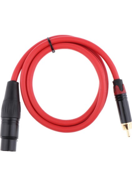 Rca - 3-Pin Xlr Dişi Kulaklık Mikrofon Ses Bağlantı 1m (Yurt Dışından)
