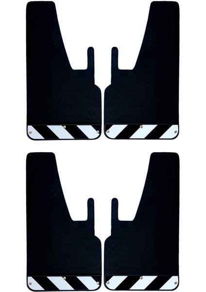 Renault Trafic Siyah-Beyaz Fosforlu 4'lü Paçalık Çamurluk Tozluk REN0FX03101