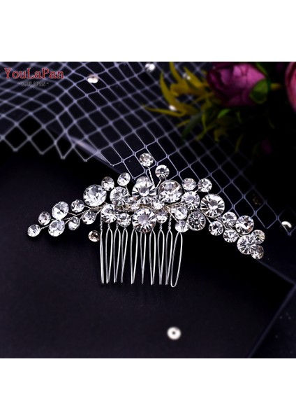 HP88 Youlapan HP133 Rhinestone Kristal Gelin Saç Aksesuarları Kadın Saç Tarak Gelin Saç Klipleri Çiçek Saç Tokası Parti Başlığı (Yurt Dışından) modelleri