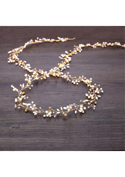 3.15 Inç 2.56 Inç Yeni Düğün Saç Aksesuarları Kristal Inci Saç Kemeri Düğün Gelin Saç Süsler Saç Takı Gelin Headdress Bantlar Sıcak (Yurt Dışından) modelleri