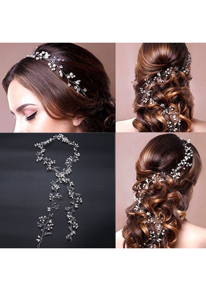 02 Gümüş Gümüş Renk Inci Taklidi Düğün Saç Combs Saç Aksesuarları Kadın Aksesuarları Için Saç Süsler Takı Gelin Başlığı (Yurt Dışından) fiyatları