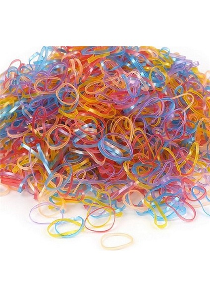 Stil 3 Yaklaşık 1000 Adet/torba 2018 Yeni Çocuk Bebek Saç Tutucular Lastik Bantlar Elastik Kızın Kravat Sakız Örgüler Saç Aksesuarları (Yurt Dışından)