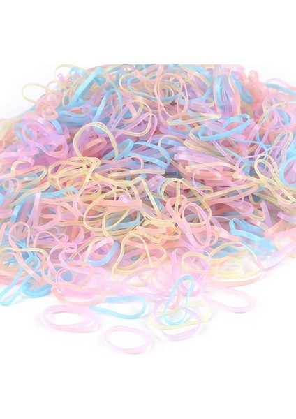 Stil 3 Yaklaşık 1000 Adet/torba 2018 Yeni Çocuk Bebek Saç Tutucular Lastik Bantlar Elastik Kızın Kravat Sakız Örgüler Saç Aksesuarları (Yurt Dışından) fırsatları