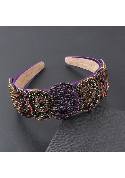 Stil 4 Yeni Moda Kişilik Rhinestones Dolu Muhteşem Barok Kafa Bandı Bayanlar Balo Hediye Sokak Atış Saç Aksesuarları Şapkalar 931 (Yurt Dışından)