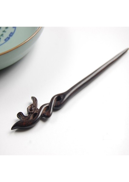 18 Yeni Antik Çin Firkete Çubukları Oyma Blackwood Basit Adım Sallamak Vintage Hanfu Elbise Ahşap Saç Çatal Klipler Aksesuarları (Yurt Dışından) fiyatları
