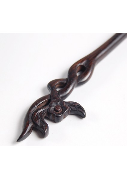 18 Yeni Antik Çin Firkete Çubukları Oyma Blackwood Basit Adım Sallamak Vintage Hanfu Elbise Ahşap Saç Çatal Klipler Aksesuarları (Yurt Dışından) indirimleri