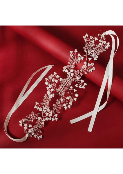 J Inciler Bantlar Kadın Kızlar Için Gelin Düğün Hairbands Beyaz Çiçek Tiaras ve Taçlar Kore Moda Headdress Saç Takı (Yurt Dışından) indirimleri