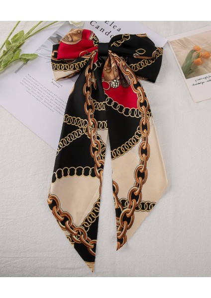 39X21 cm Kore Büyük Yay Şerit Firkete Yeni Yıl Çin Moda Arka Kafa Büyük Bahar Klip Gelin Headdress Kadınlar Için Saç Aksesuarları (Yurt Dışından)