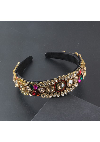 13 Beyaz Siyah Inci Headdress Moda Saç Bandı Lüks Barok Taklidi Kafa Bandı Düğün Şapkalar Kadın Gelin Saç 855 (Yurt Dışından) modelleri