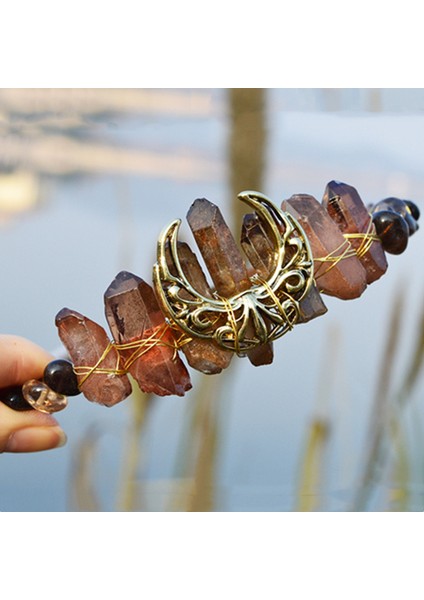 BF481 2023 Yeni Moda Düğün Ay Taç Gelin Saç Takı Hediyeler Için Tiaras Kristal Saç Aksesuarları Kadın Kafa Bandı Gelin Şapkalar (Yurt Dışından) modelleri