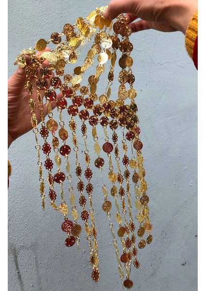 Altın Rengi Kadın Kızlar Oryantal Dans Tribal Tiara Şapkalar Sikke Şapka Şapka Kostüm Paraları Kafa Parçası (Yurt Dışından)