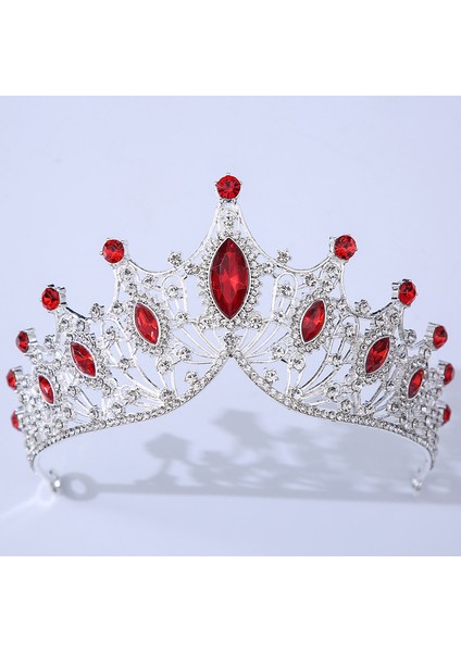 Style7 Barok Düğün Kafa Bandı Kristal Gelin Taçlar ve Tiaras Saç Takı Aksesuarları Kadın Taklidi Şapkalar Kraliçe Diadem (Yurt Dışından)