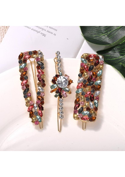 3 Adet 3 Adet/takım Moda Kristal Çiçek Saç Tokası Kadın Za Tokalar Düğün Gelin Saç Tokası Tokalarım Baş Aşınma Süs Saç Aksesuarları (Yurt Dışından) modelleri