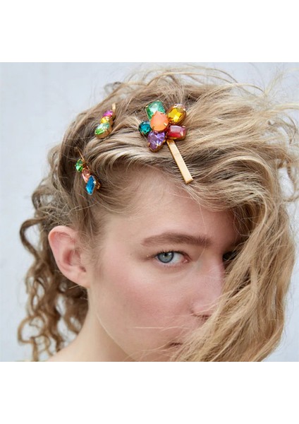 3 Adet 3 Adet/takım Moda Kristal Çiçek Saç Tokası Kadın Za Tokalar Düğün Gelin Saç Tokası Tokalarım Baş Aşınma Süs Saç Aksesuarları (Yurt Dışından) indirimleri