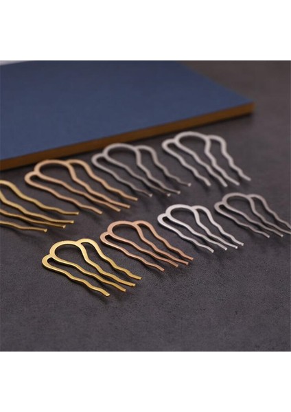 Ab 65X35MM 5 Adet 4 Diş Metal Saç Çatal Klip Sopa Tarak Diş Etleri Kadınlar Için Çin Gelin Tokalarım Aksesuarları Dekorasyon Takı Yapımı (Yurt Dışından) fırsatları