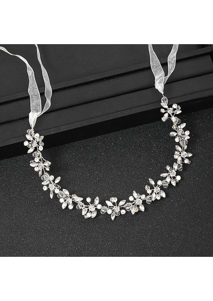 Gümüş Gümüş Renk Bantlar Kadınlar Için Gelin El Yapımı Kristal Rhinestone Tiaras Hairbands Düğün Saç Aksesuarları Kraliçe Kafa Bandı Hediye (Yurt Dışından) fırsatları