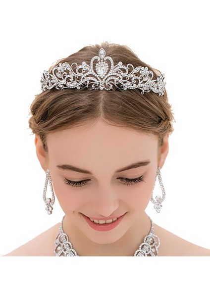 Stil 3 Aınameısı Moda Gelin Düğün Taç Prenses Taklidi Kafa Bandı Kristal Tiaras ve Taçlar Hairband Saç Takı Aksesuarları (Yurt Dışından) fiyatları