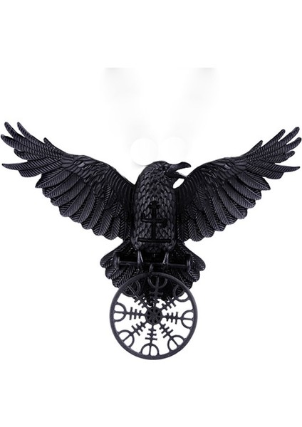 0241 Gümüş Benzersiz Viking Siyah Büyük Boy Karga Saç Tokası Aksesuarları Kadınlar Için 2022 Vintage Goth Punk Kuzgun Kanat Firkete Takı Haarschmuck (Yurt Dışından) indirimleri