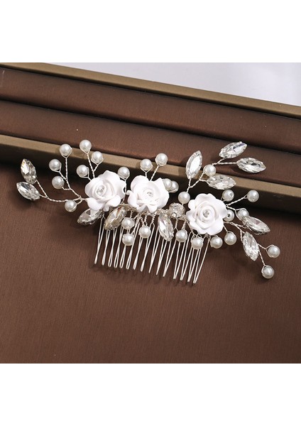 11 Rhinestone Gelin Saç Tarak Inci Tiaras Kadınlar Için Mucizevi Kristal Saç Tokası Kız Parti Saç Takı Düğün Saç Aksesuarları (Yurt Dışından) fırsatları