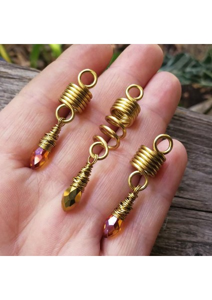 AD--0121 Ametist Loc Takı Seti, Kristal Dreadlock Takı, Dread Kollu Dreadlock Takı (Yurt Dışından) fırsatları