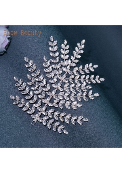 DZ041-S A422 Rhinestone Düğün Saç Bandı Saç Aksesuarları Kristal Gelin Şapkalar Parti Gelin Tiaras Başlığı Gelin Takı Için (Yurt Dışından)