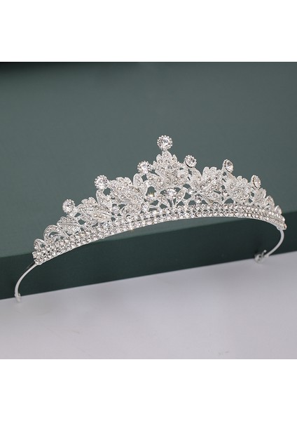 25 Altın Gümüş Renk Tiaras ve Taçlar Düğün Gelin Parti Için Kristal Inciler Diadems Rhinestone Kafa Süsler Moda Aksesuarları (Yurt Dışından) modelleri
