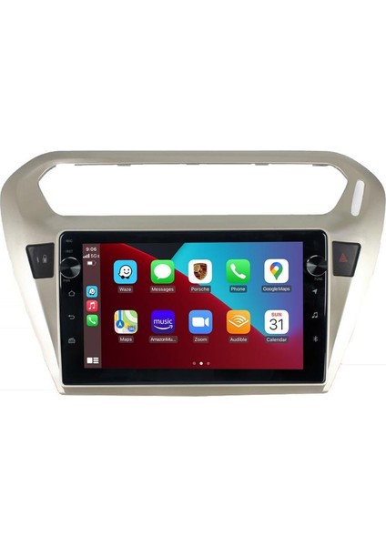 Citroen C Elysee Android Multimedya Carplay Oem 4gb RAM+64GB HDD Navigosyan Tuşlu Ekran fırsatları