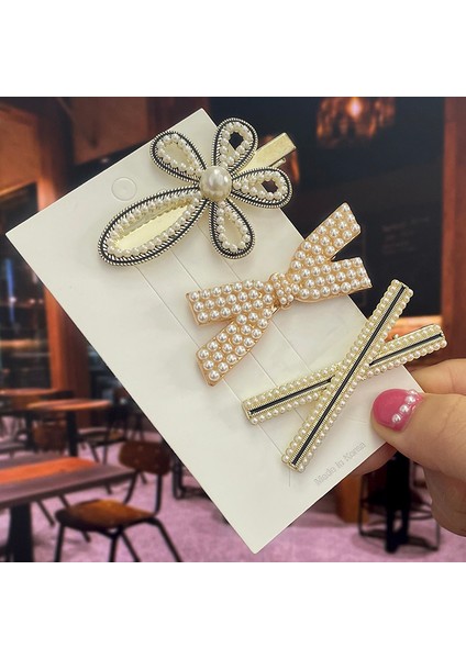 SET24 Moda Kristal Saç Tokaları Kadınlar Için 2022 Kar Tanesi Kelebek Çiçek Taklidi Saç Aksesuarları Kadın Vintage Takı Hairwear (Yurt Dışından)