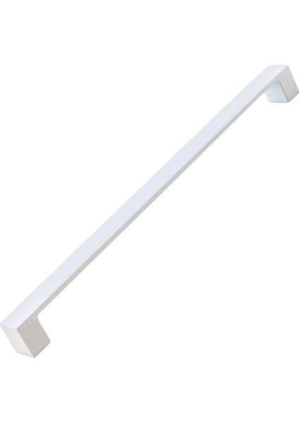 Mobilya Mutfak Dolabı Banyo Çekmece Dolap Kapak Kulpu Kulbu Beyaz 224 mm Metal Kulp