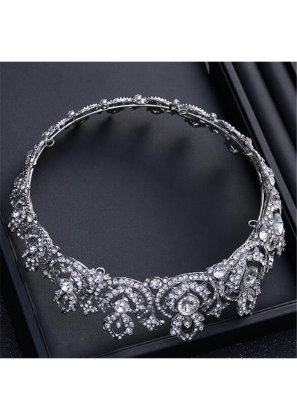 ZXC87GOLD Mamojko Barok Kraliçe Asil Gelin Taç Tiaras Kadın Kristal Düğün Şapkalar Gelin Saç Aksesuarları Için Zarif Tiara Bijoux (Yurt Dışından) modelleri