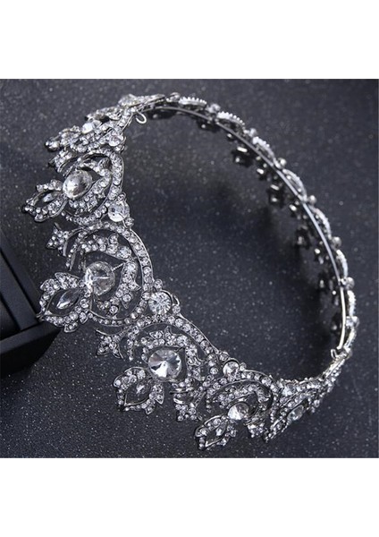 ZXC87GOLD Mamojko Barok Kraliçe Asil Gelin Taç Tiaras Kadın Kristal Düğün Şapkalar Gelin Saç Aksesuarları Için Zarif Tiara Bijoux (Yurt Dışından) fırsatları