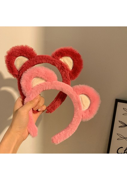 J4 Sevimli Peluş Hayvan Kulak Hairbands Kızlar Kış Güzel Ayı Bantlar Cosplay Süs Bantları Yay Moda Saç Aksesuarları Kadınlar Için (Yurt Dışından) fırsatları