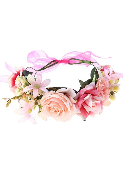 27 Yeni Zarif Batı Düğün Moda Headdress Gelin El Yapımı Düğün Taç Çiçek Inci Saç Aksesuarları Firkete Süsler (Yurt Dışından)