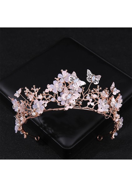 Resim Olarak Lüks Moda Altın Gümüş Renk Kristal Taçlar Kadınlar Için Gelin Prenses Kraliçe Inciler Tiaras Diadems Düğün Saç Aksesuarları (Yurt Dışından) fırsatları