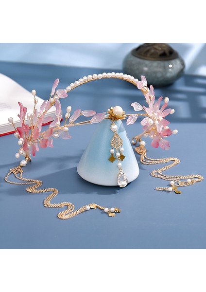 Stil 1 Püskül Sahte Küpe Hairband Çin Tarzı Yaprak Uzun Püskül Kafa Bandı Hanfu Tarzı Kafa Bandı Seyahat Fotoğrafçılığı Peri Saç Takı (Yurt Dışından) fiyatları